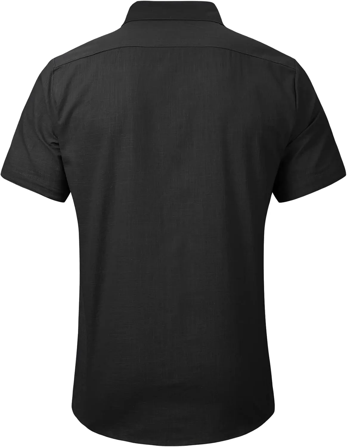 Mens Summer Beach Shirt Short Sleeve Shirts Casual Button Down Shirt Plain Tops