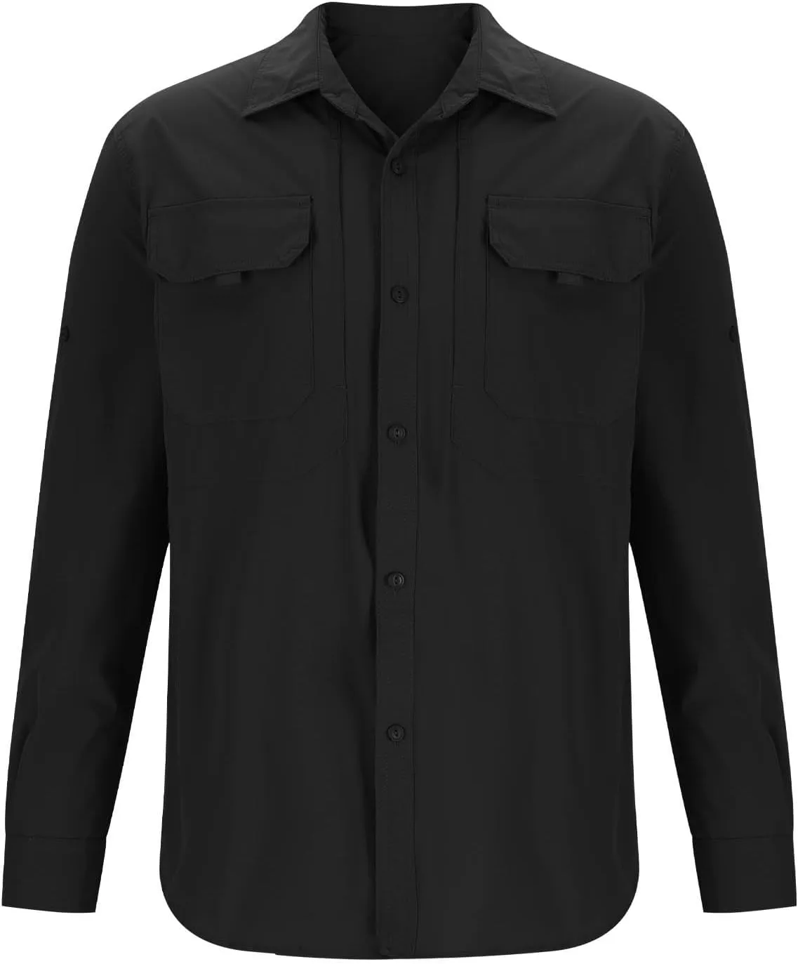 Men's Tactical Shirts Quick Dry UV Protection Breathable Long Sleeve Hiking Fishing Button Shirts Fall Clothes