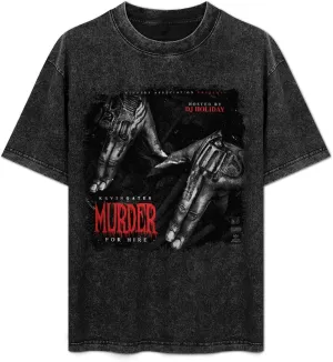 Mens Womens Vintage Oversized Drop Shoulder Short Sleeve T-Shirts Funny Wash Solid Top Tees