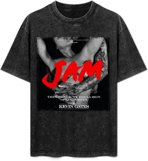Mens Womens Vintage Oversized Drop Shoulder Short Sleeve T-Shirts Funny Wash Solid Top Tees