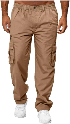 Mens Work Pants Stretch Flex Construction Cargo Pants with Pockets Outdoor Flexcamo - Tactical Waterproof Pants