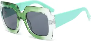 Oversized Women Colorful Sunglasses Fashion Gradient Uv400 Men Outdoor Sports