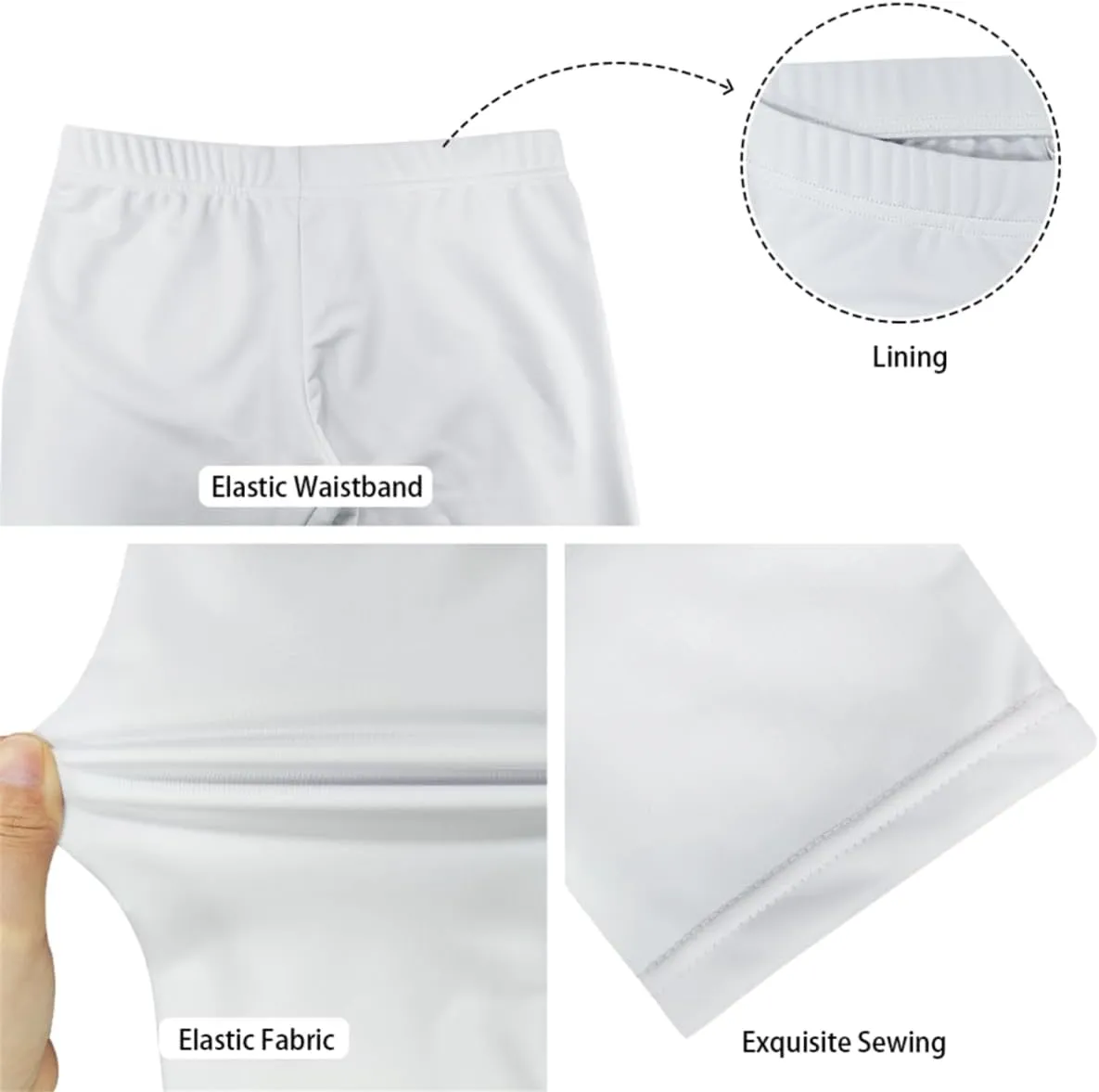 Renewold Girls' Leggings Girls Capri Leggings Yoga Pants Dance Trousers Clothing