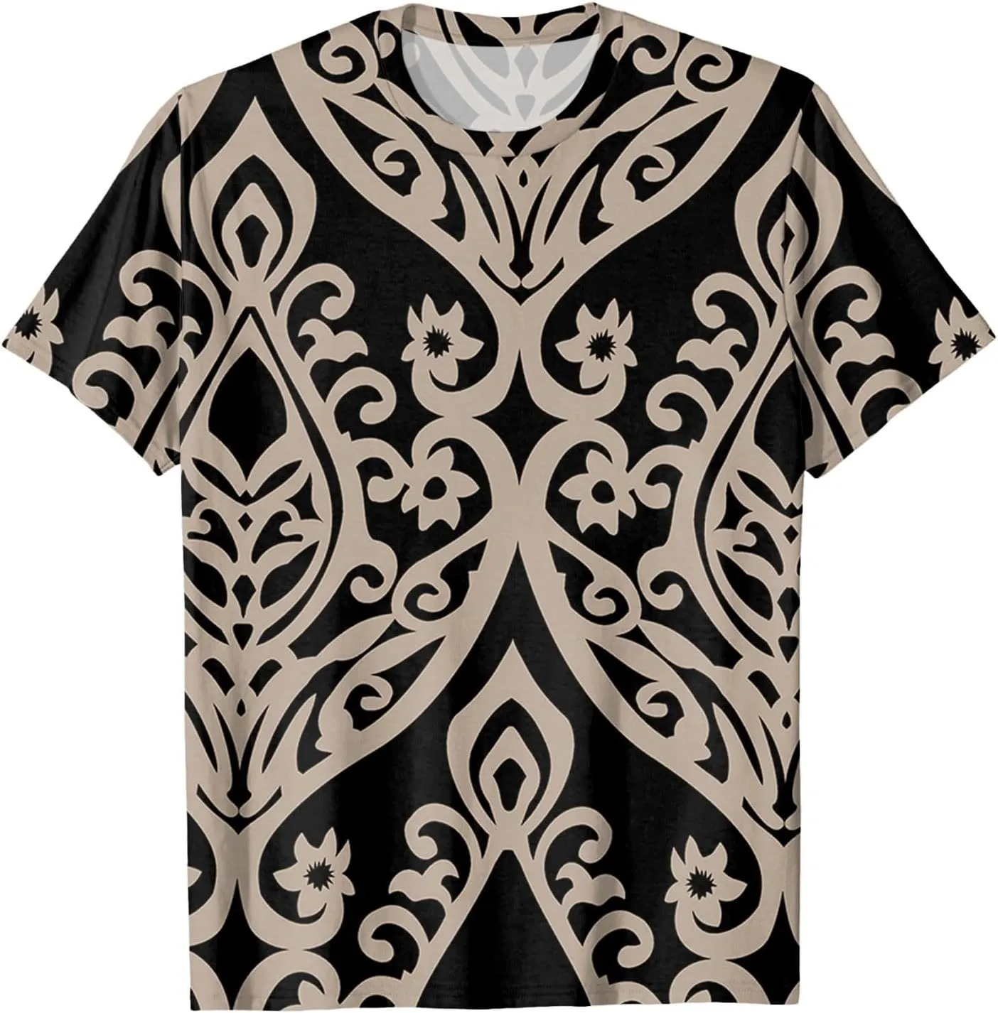 Summer Tops for Women 2025 Trendy Cute Floral Print Tee Shirts Casual Short Sleeve Crewneck Tee Blouses