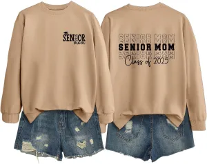 Sweatshirts for Women Back to School Fashion Letter Printed Crewneck Long Sleeve Pullover Tunics Causal Loose Hoodies