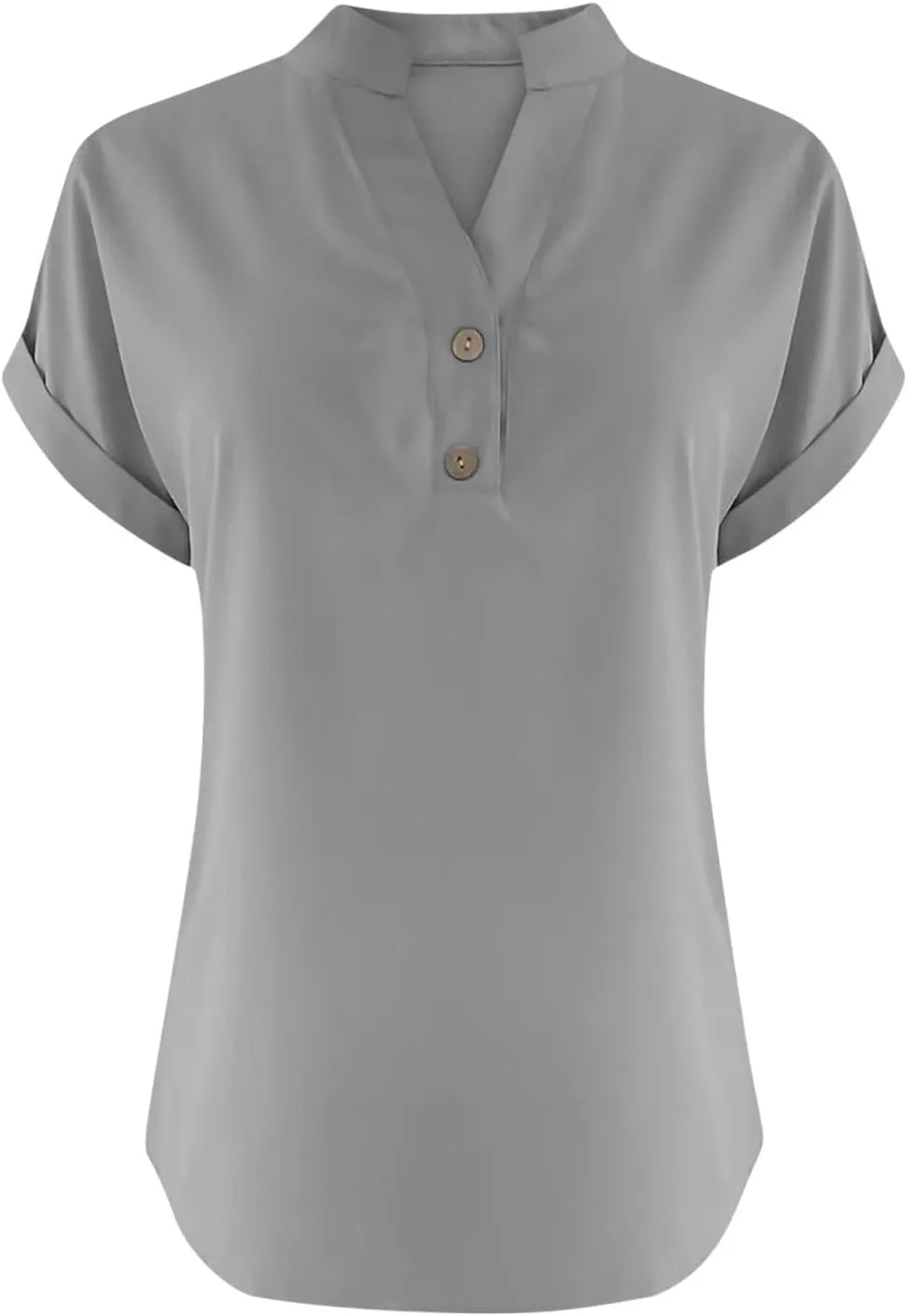 T Shirts for Women Fashion Sexy V Neck Tops Trendy Casual Short Sleeve Solid Tees Ladies Summer Loose Comfy Blouses