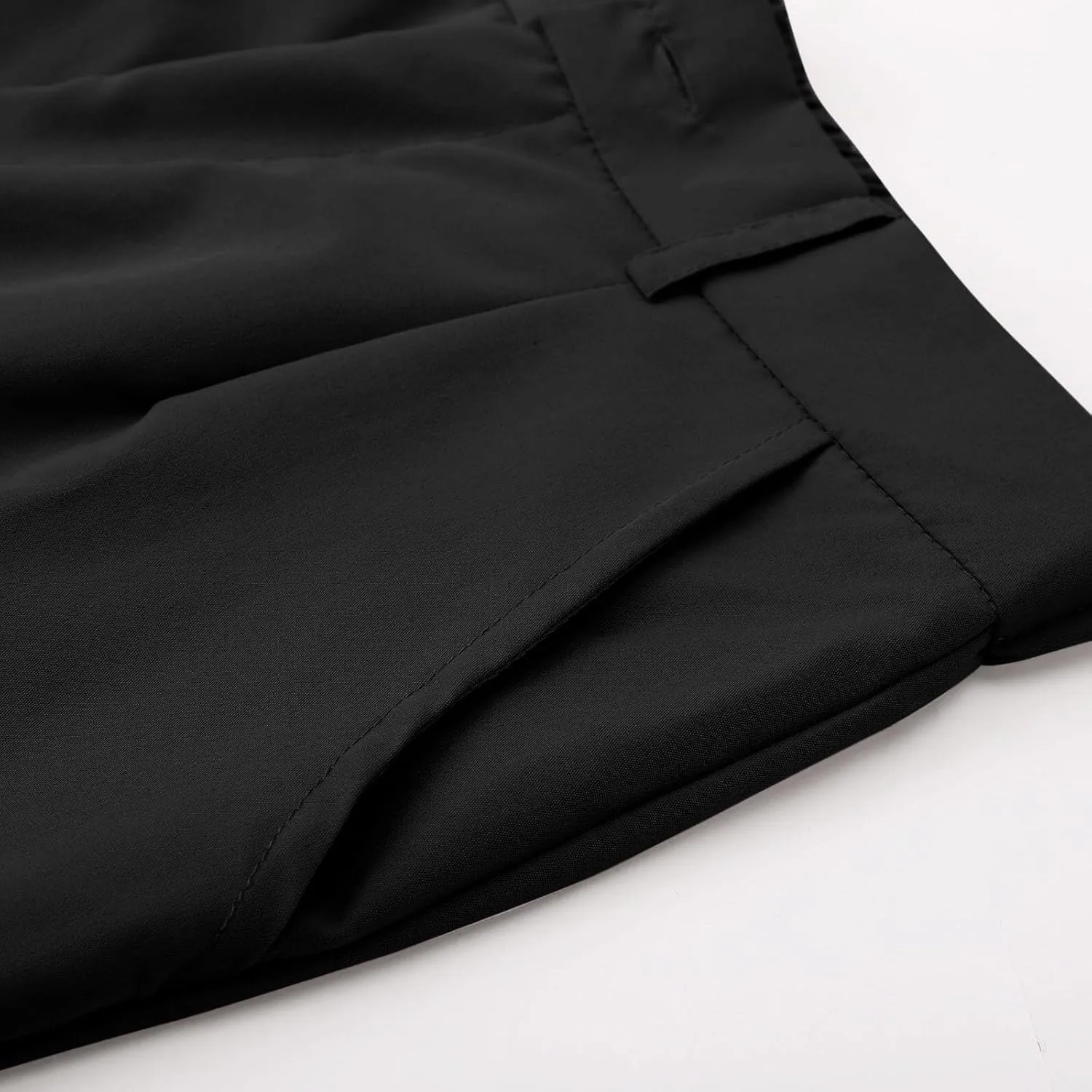 Wide Leg Casual Pants for Women Trendy High Waisted Cargo Pants with Pockets Baggy Stretch Utility Military Pants