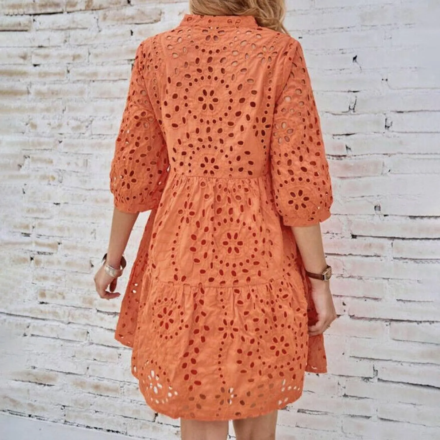 Women Casual Outfits for Summer Short Sleeve Dresses Aline Loose Midi Dress Swing Shift Dress Vacation Travel Dress