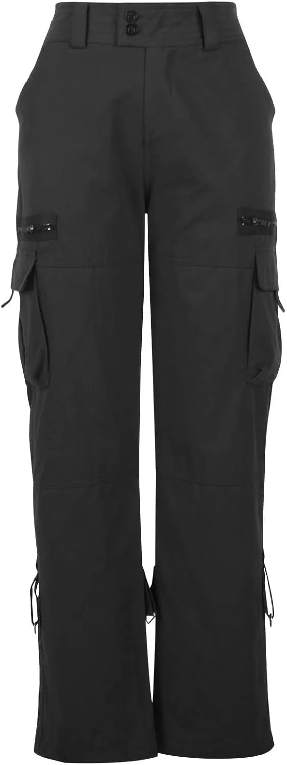 Womens Baggy Cargo Pants Low Rise Straight Wide Leg Y2K Trendy Pants Workout Trousers Streetwear with Pockets
