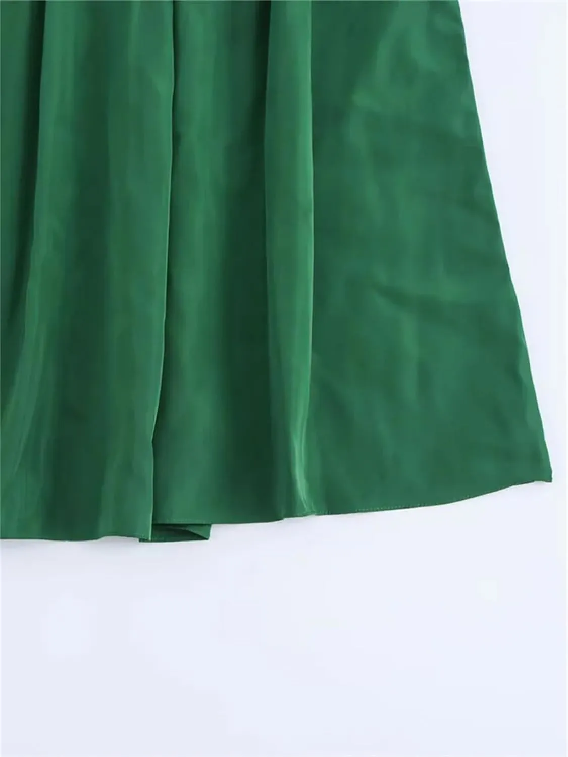 Womens Midi Length Skirt Fashion High-Waisted Business Casual Flowy A Line Skirts