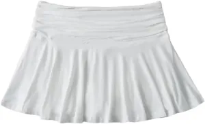 Women's Pleated Patchwork Mini Skirt Y2K Stretch High-Waisted A-Line Skirts