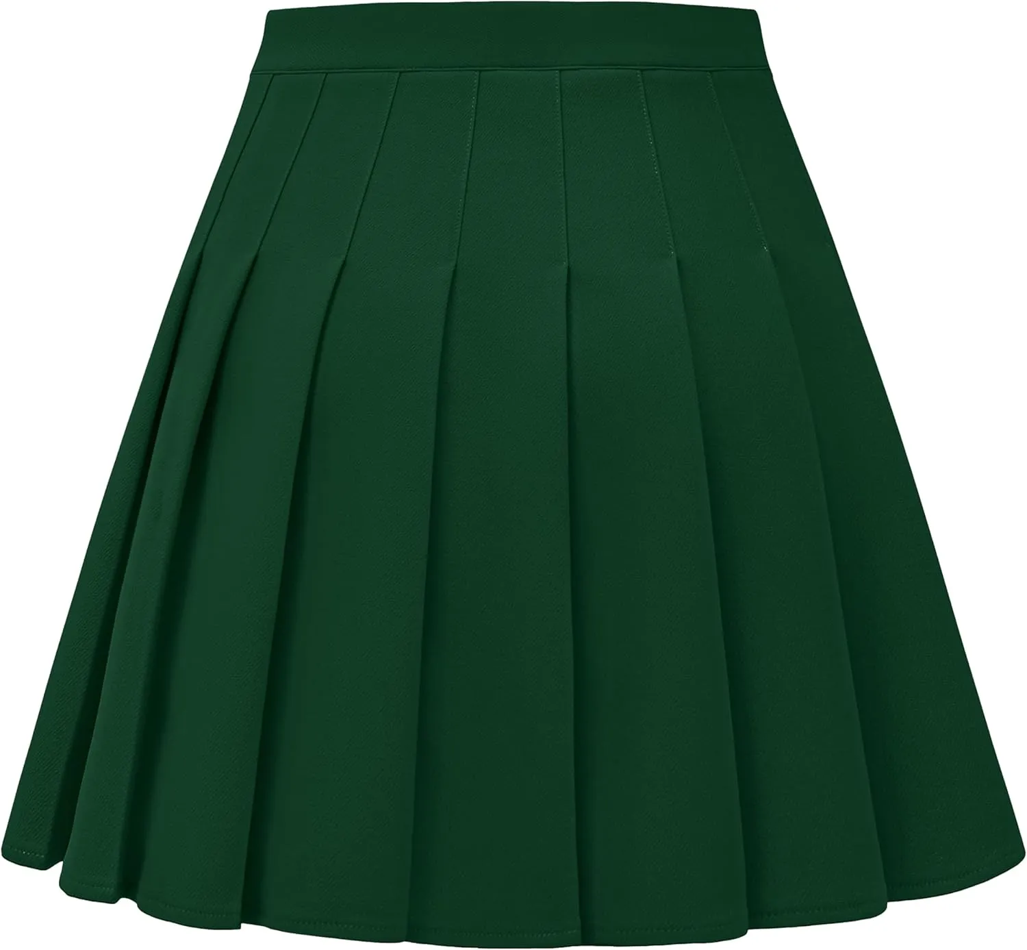 Womens Stretchy Pleated Skirts