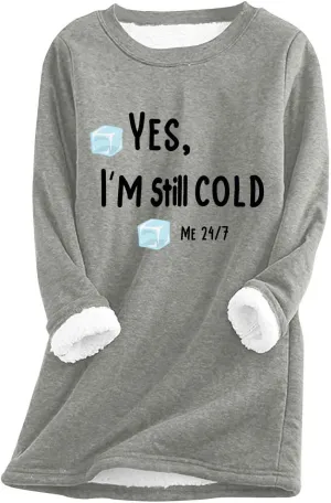 Womens Sweatshirt Warm Sherpa Lined Fleece Pullover Tops Casual Crewneck Sweater Long Sleeve Pullover Loungewear