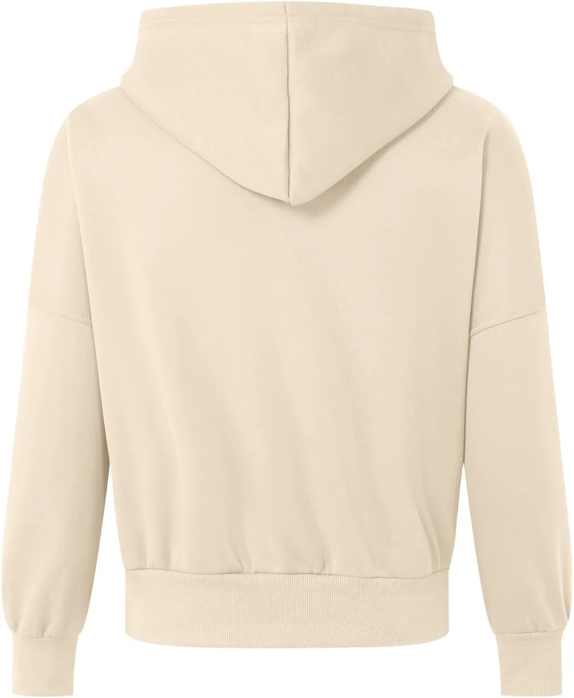 Womens Zip Up Hoodie Cropped Sweatshirts Full Zip Jackets Long Sleeve Fashion Fall Outfits 2024 Winter Clothes