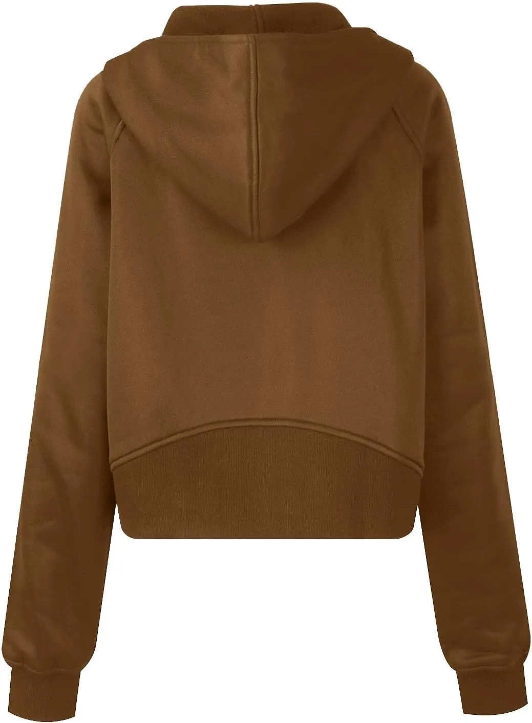 Womens Zip Up Hoodies Cropped Sweatshirts Fleece Jackets Fall Outfits Oversized Casual Hooded Y2k Tops