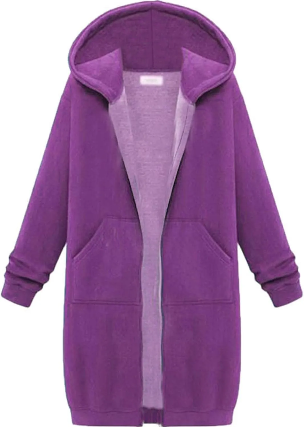 Womens Zip Up Hoodies Long Sleeve Hooded Lightweight Sweatshirt Oversized Fleece Jacket With Pockets Fall Clothes