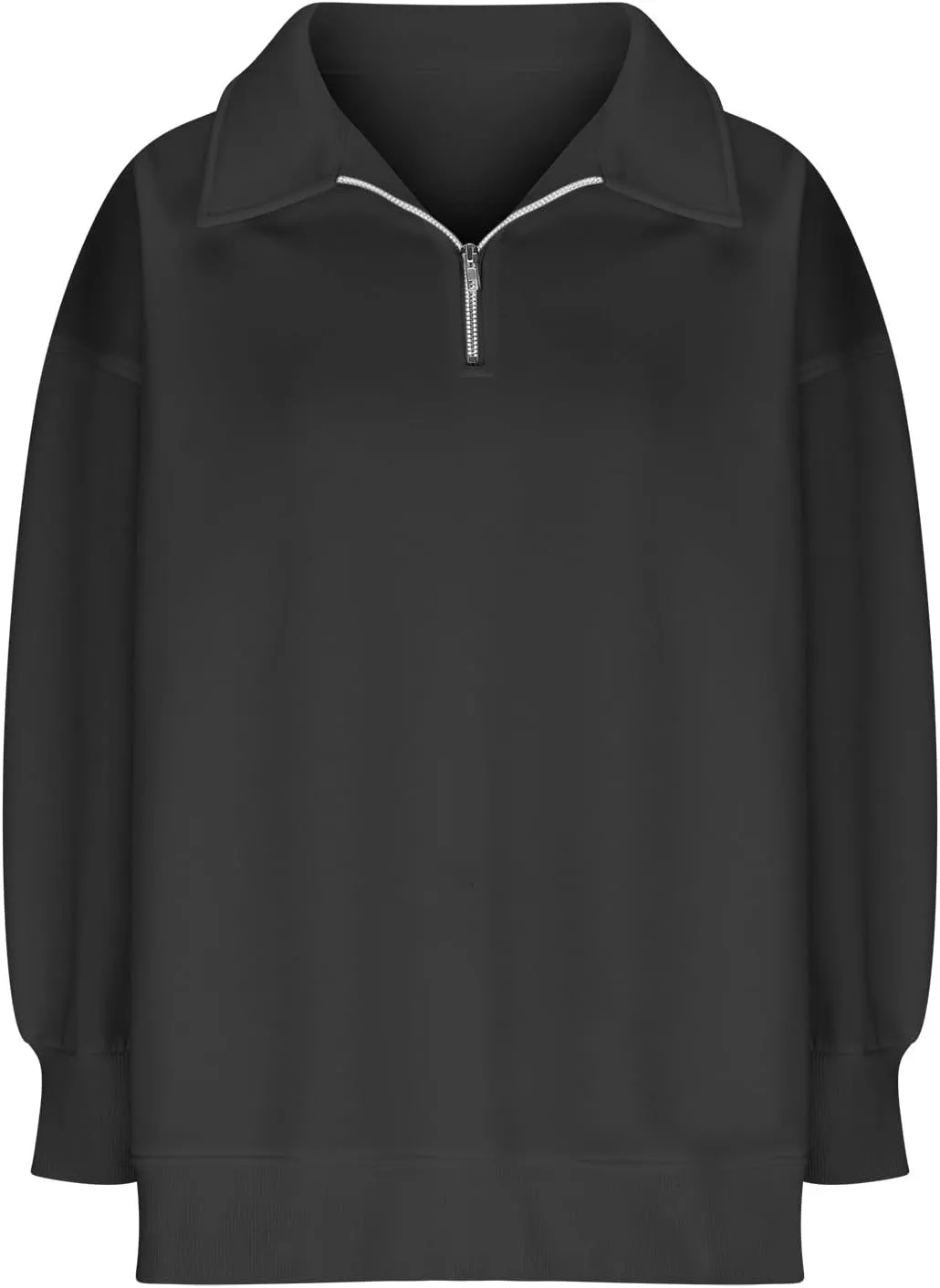 Womens Zip Up Hoodies Oversized Sweatshirts Preppy Clothes Fall Winter Teen Girls Outfits Fashion Crewneck Pullover