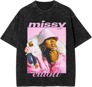Youth & Adult Men and Women Short-Sleeve T Shirts, Vintage Oversized Crewneck Tops T-Shirt