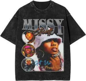 Youth & Adult Men and Women Short-Sleeve T Shirts, Vintage Oversized Crewneck Tops T-Shirt