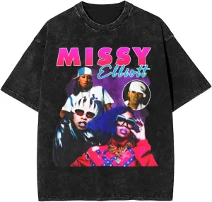 Youth & Adult Men and Women Short-Sleeve T Shirts, Vintage Oversized Crewneck Tops T-Shirt