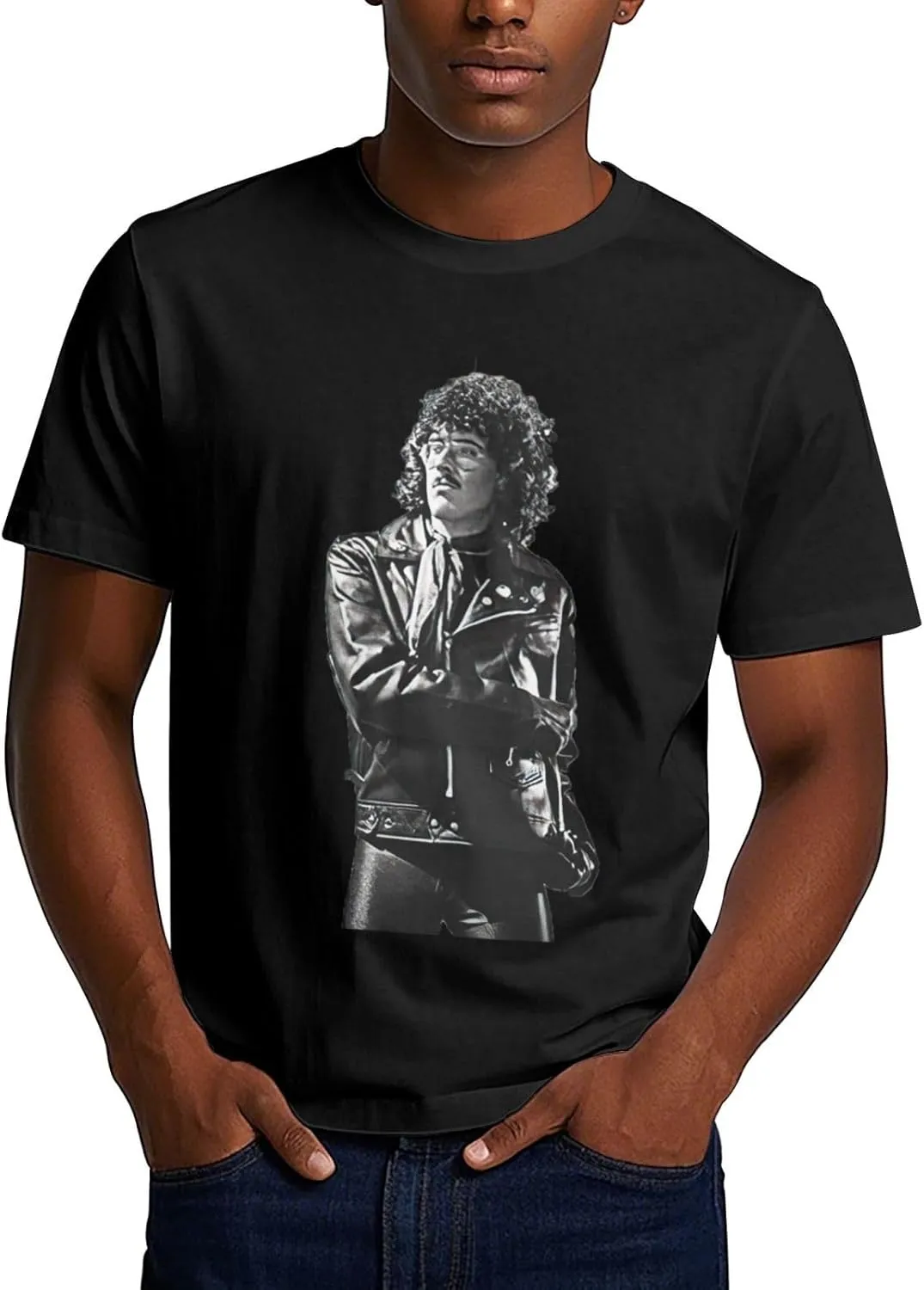 Youth & Adult Men's Short-Sleeve T-Shirts,Round Neck Tops Clothing T-Shirt