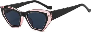 ZIUTNSAV-Cat Eye Colorful Sunglasses For Women Vintage Sun Glasses Ladies Shades UV400 Eyewear